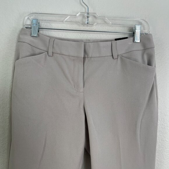 NEW Express Womens 6 Long Editor Barely Boot Pants Straight Trousers Work Career - Picture 2 of 11